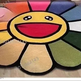High quality new model, sunflower round carpet high sense color dopamine sofa coffee table blanket irregular
High quality new model, sunflower round carpet high sense color dopamine sofa coffee table blanket irregular