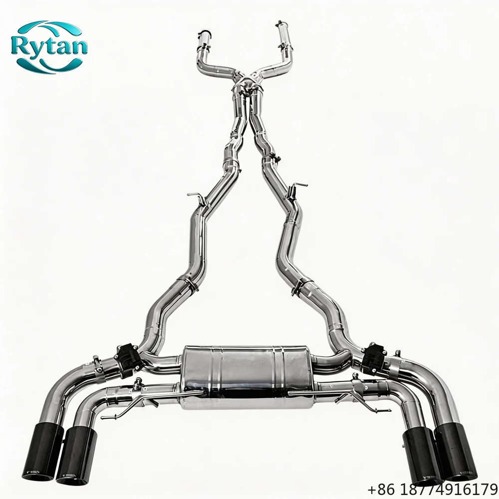 Exhaust Pipe Exhaust Valved High Quality Stainless Steel Valvetronic Exhaust System Catback for M5 F90
Exhaust Pipe Exhaust Valved High Quality Stainless Steel Valvetronic Exhaust System Catback for M5 F90