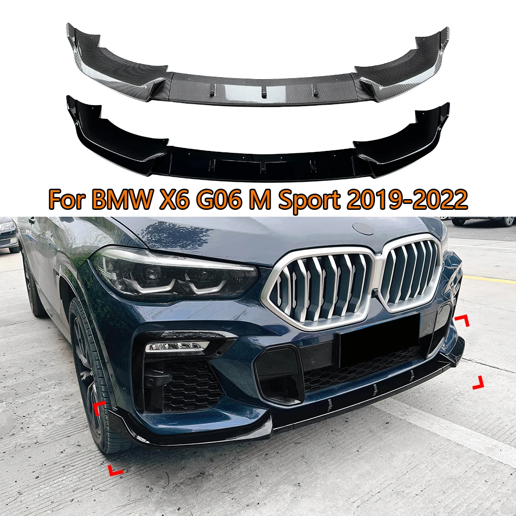 Для BMW X6 G06 M Sport 2019-2022 автомобильный передний бампер, внешний спойлер, диффузор, разветвитель корпуса
Для BMW X6 G06 M Sport 2019-2022 автомобильный передний бампер, внешний спойлер, диффузор, разветвитель корпуса
