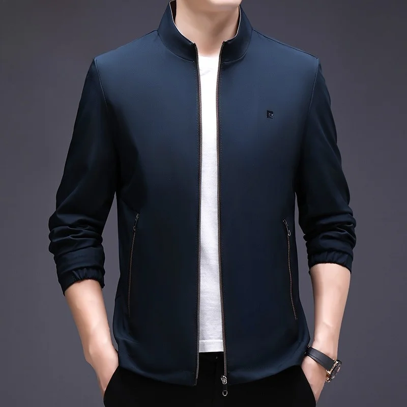 Мужская повседневная тонкая куртка Pierre Cardin с воротником-стойкой, удобная, универсальная, осенняя, деловая, приталенного кроя, с длинными рукавами, на молнии
Мужская повседневная тонкая куртка Pierre Cardin с воротником-стойкой, удобная, универсальная, осенняя, деловая, приталенного кроя, с длинными рукавами, на молнии