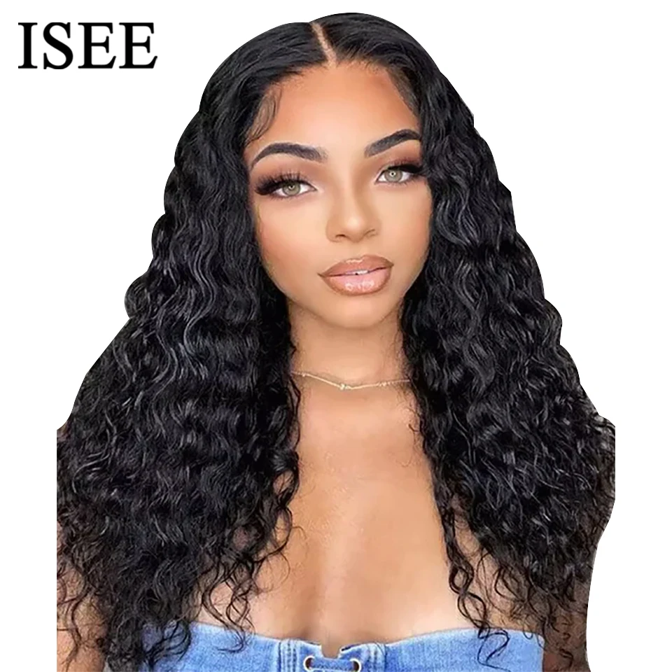 Water Wave Wig Wear Go ISEE Hair Glueless Deep Wave Curly Lace Front Human Hair Wig Pre Cut PrePlucked Closure Wigs
Water Wave Wig Wear Go ISEE Hair Glueless Deep Wave Curly Lace Front Human Hair Wig Pre Cut PrePlucked Closure Wigs