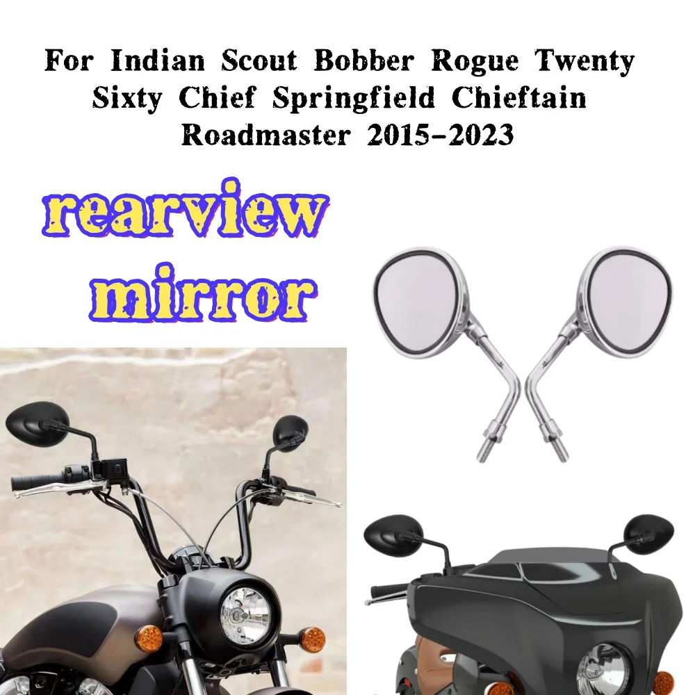 Motorcycle 10mm Mirrors Rearview Fit For Indian Scout Bobber Rogue Twenty Sixty Chief Springfield Chieftain Roadmaster 2015-2023
Motorcycle 10mm Mirrors Rearview Fit For Indian Scout Bobber Rogue Twenty Sixty Chief Springfield Chieftain Roadmaster 2015-2023