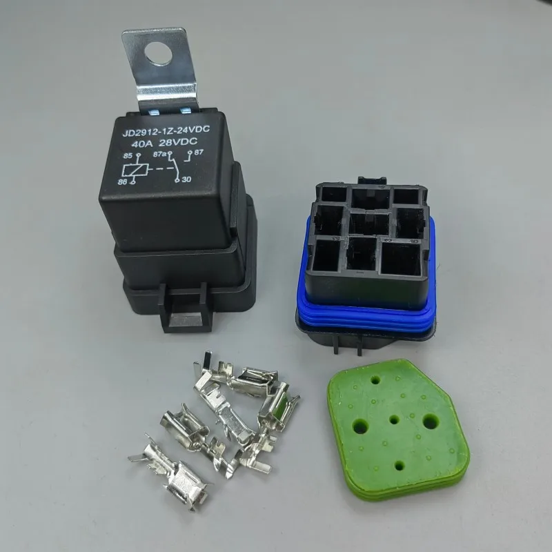 5 sets Car Auto Automobile Relay Sealed Waterproof Integrated Wired DC12V/24V 40A 5Pin 4pin Auto Relay + Holder
5 sets Car Auto Automobile Relay Sealed Waterproof Integrated Wired DC12V/24V 40A 5Pin 4pin Auto Relay + Holder