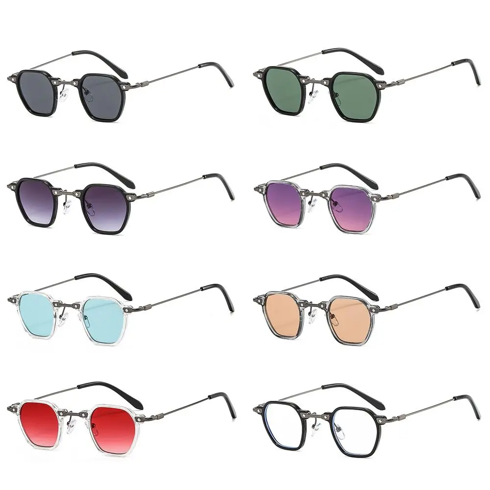 Vintage Polygon Frame Punk Sunglasses Small Ocean Color Sun Glasses Avant Garde Eyewear for Women & Men
Vintage Polygon Frame Punk Sunglasses Small Ocean Color Sun Glasses Avant Garde Eyewear for Women & Men