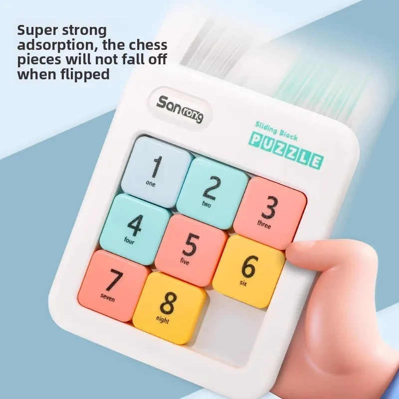 Magnetic Number Huarong Road Sliding Puzzle Kids Logical Thinking Training Toy Educational Intellectual Game for Primary
Magnetic Number Huarong Road Sliding Puzzle Kids Logical Thinking Training Toy Educational Intellectual Game for Primary
