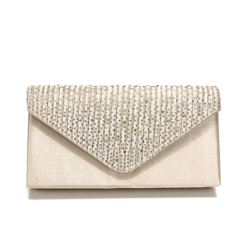 Silky Beading Envelope Clutch Women's Sparkling Diamond Emerald Green Square Evening Purse with Long Chain Silver Wedding Bags
Silky Beading Envelope Clutch Women's Sparkling Diamond Emerald Green Square Evening Purse with Long Chain Silver Wedding Bags