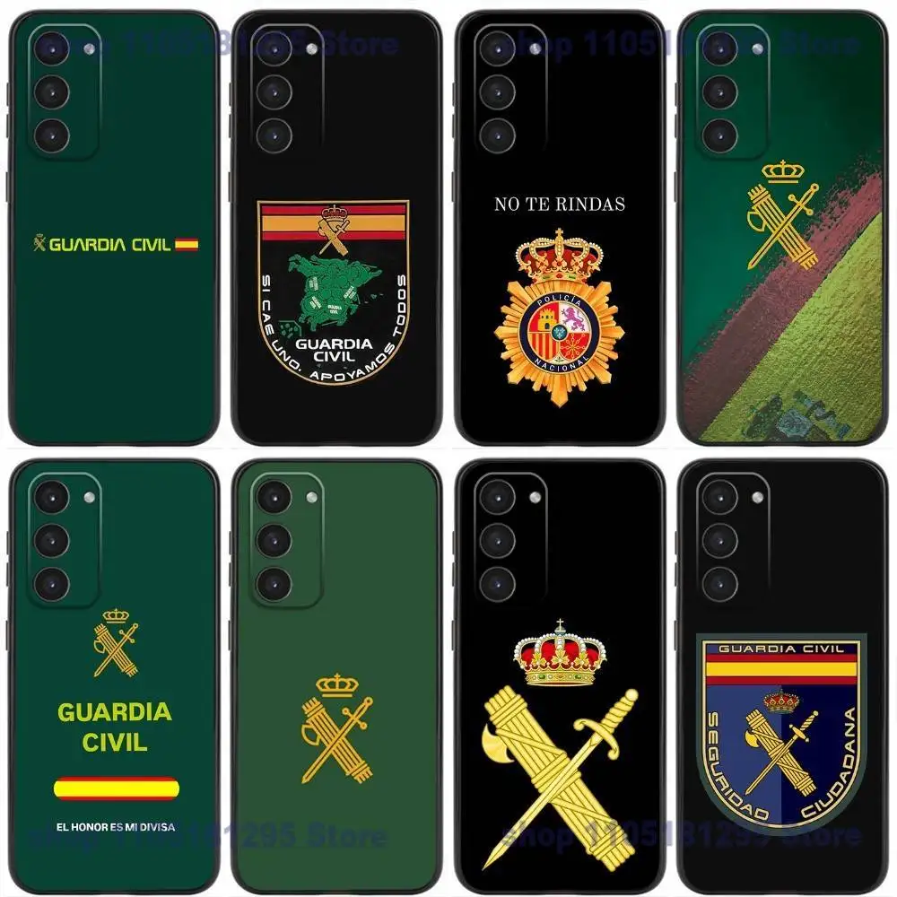 Spanish Guard Civil Emblem Phone Case For Samsung Galaxy A32,21s,22,31,52,53,72,73,Note20,8,9,10 Soft Silicone Black Cover 
Spanish Guard Civil Emblem Phone Case For Samsung Galaxy A32,21s,22,31,52,53,72,73,Note20,8,9,10 Soft Silicone Black Cover