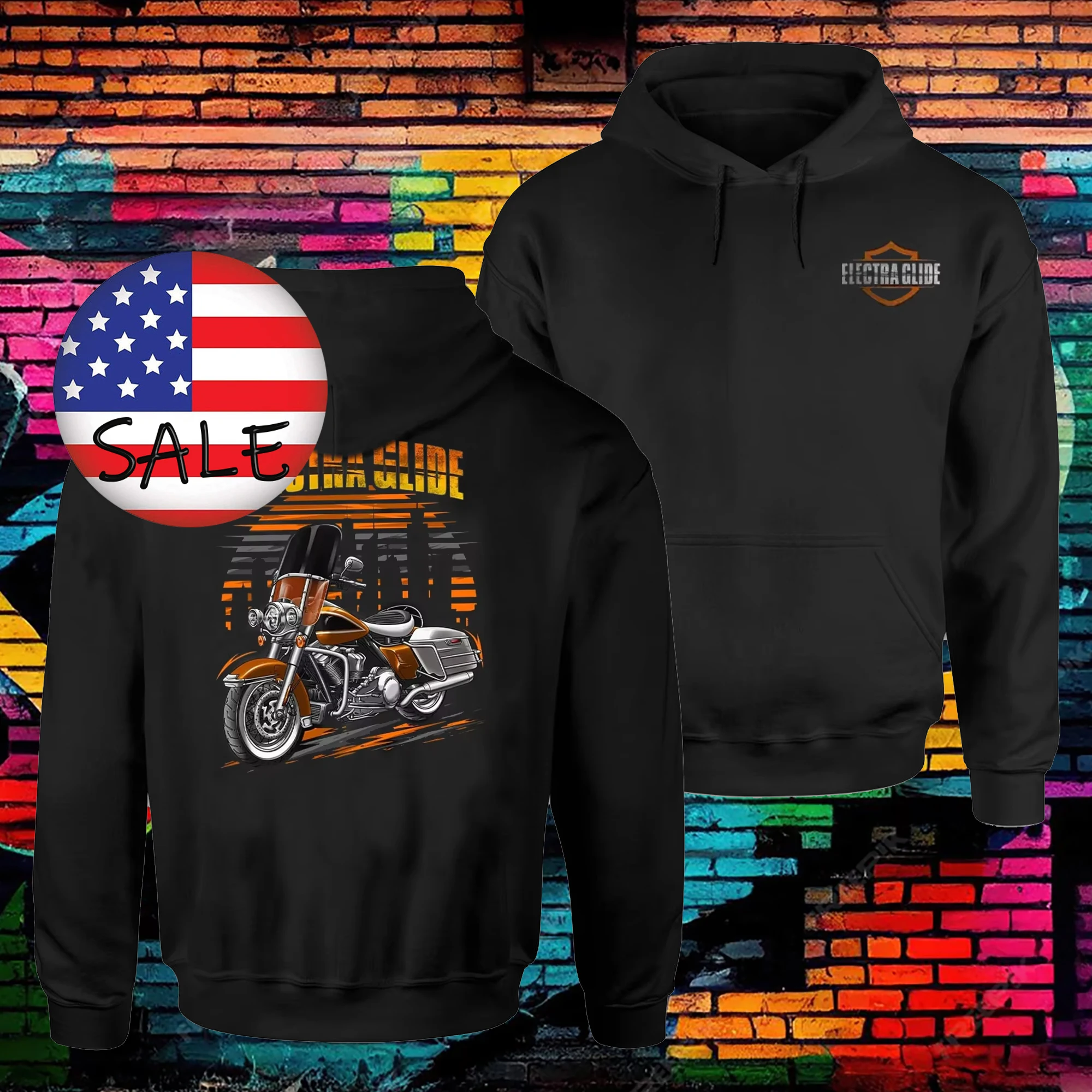 Мужская толстовка-худи из 100% хлопка для мотоциклистов, модель 2023 года, H-D Electra Glide Highway King, удобная уличная одежда для райдеров
Мужская толстовка-худи из 100% хлопка для мотоциклистов, модель 2023 года, H-D Electra Glide Highway King, удобная уличная одежда для райдеров