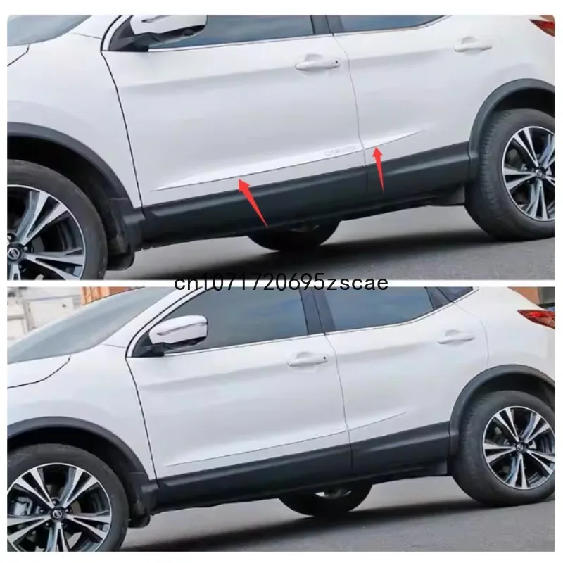 2016-2017 2018 2019 2020 2021 для Nissan Qashqai, боковая молдинговая накладка на дверь автомобиля, защитная полоса, защита от царапин, автомобильный аксессуар
2016-2017 2018 2019 2020 2021 для Nissan Qashqai, боковая молдинговая накладка на дверь автомобиля, защитная полоса, защита от царапин, автомобильный аксессуар