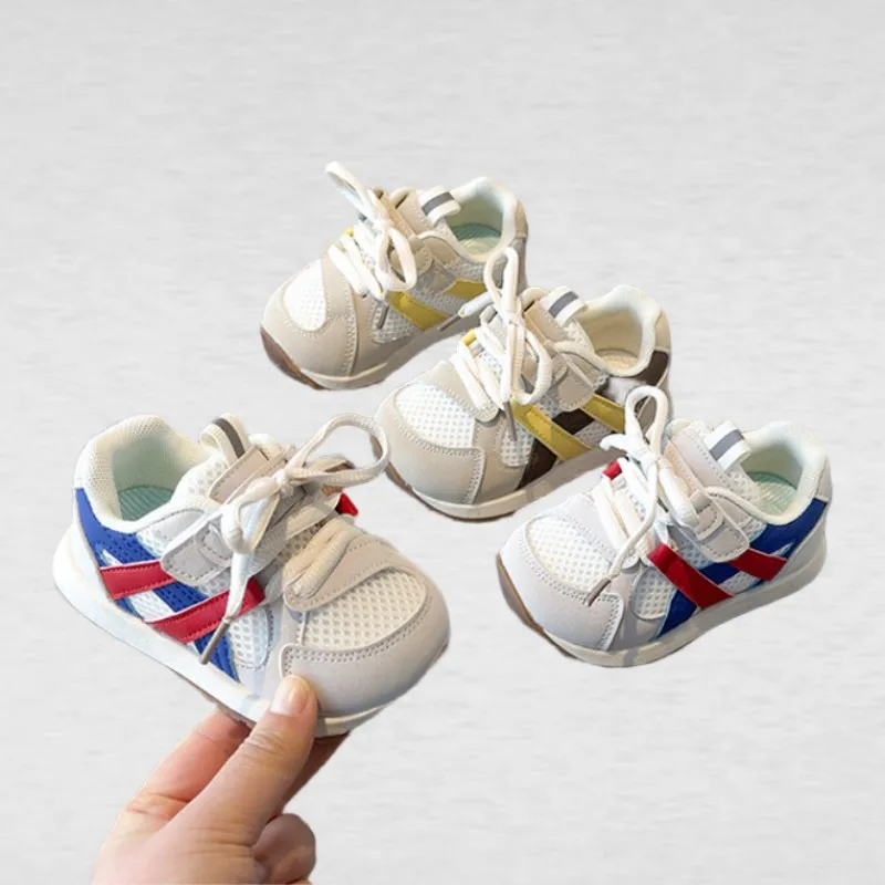 Ragcci Spring Autumn New Boys' Double Mesh Comfortable Sports Leisure Shoes Stripes Baby Girls' Forrest Gump Shoes Size 16-26
Ragcci Spring Autumn New Boys' Double Mesh Comfortable Sports Leisure Shoes Stripes Baby Girls' Forrest Gump Shoes Size 16-26