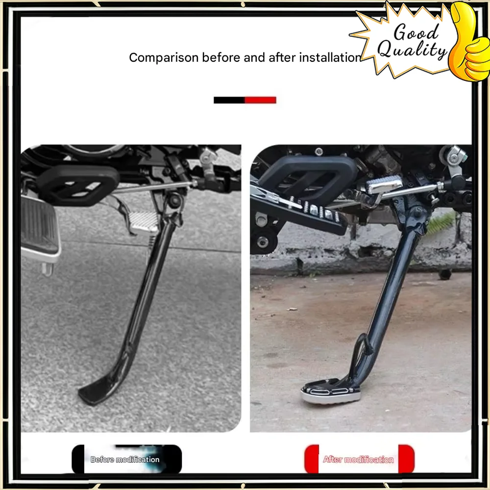 For Haojue TR300 modified original side support enlarged widened foot support anti-slip pad side kick pad base foot accessories
For Haojue TR300 modified original side support enlarged widened foot support anti-slip pad side kick pad base foot accessories