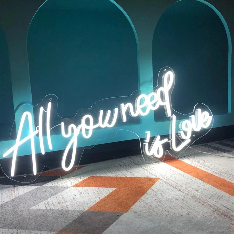 All You Need is Love Neon Sign Wedding Party Custom LED for Decoration Wall Neon Art Decor Lights for Home Bar Party Christmas
All You Need is Love Neon Sign Wedding Party Custom LED for Decoration Wall Neon Art Decor Lights for Home Bar Party Christmas