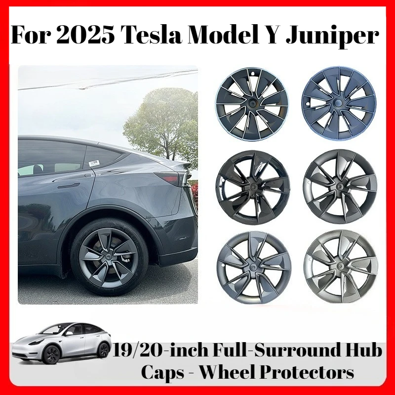 For 2025 Tesla Model Y Juniper 19inch 20inch Full-Cover Hub Cap Wheel Protective Cover Automotive Modification Accessory Enhance
For 2025 Tesla Model Y Juniper 19inch 20inch Full-Cover Hub Cap Wheel Protective Cover Automotive Modification Accessory Enhance