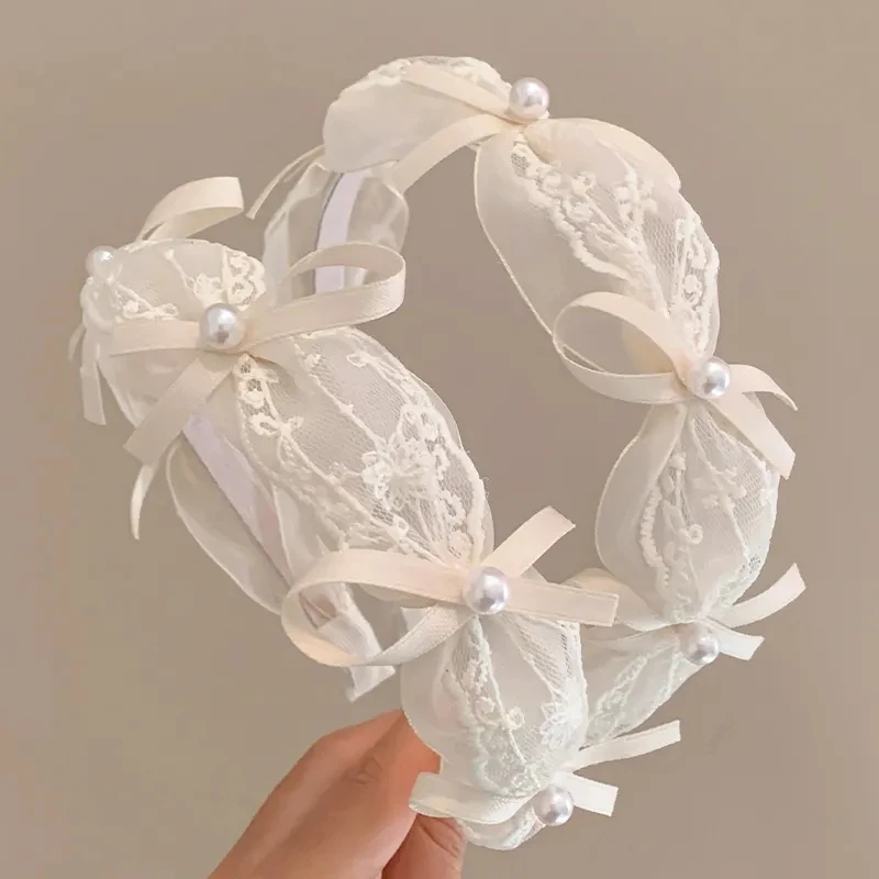 Sweet lace oversized bow headband with wide edge mesh headband, hair accessory fairy
Sweet lace oversized bow headband with wide edge mesh headband, hair accessory fairy