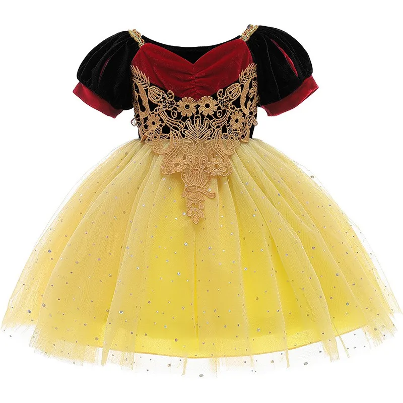 Princ Snow White Puffy Dr Children's Cisas Faion Little Kid Performance Costume Summer Polyester Fiber
Princ Snow White Puffy Dr Children's Cisas Faion Little Kid Performance Costume Summer Polyester Fiber