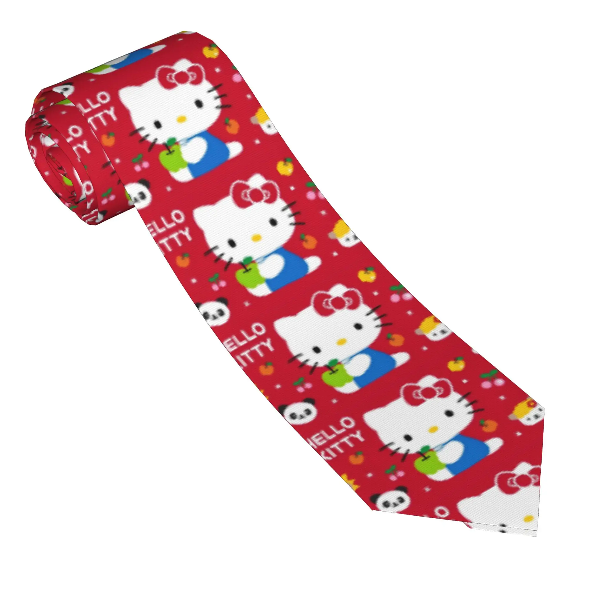 Hello Kitty Neckties Men Casual Polyester 8 cm Classic Neck Ties Kawaii Cartoon for Men Daily Wear Gravatas Wedding Gift
Hello Kitty Neckties Men Casual Polyester 8 cm Classic Neck Ties Kawaii Cartoon for Men Daily Wear Gravatas Wedding Gift