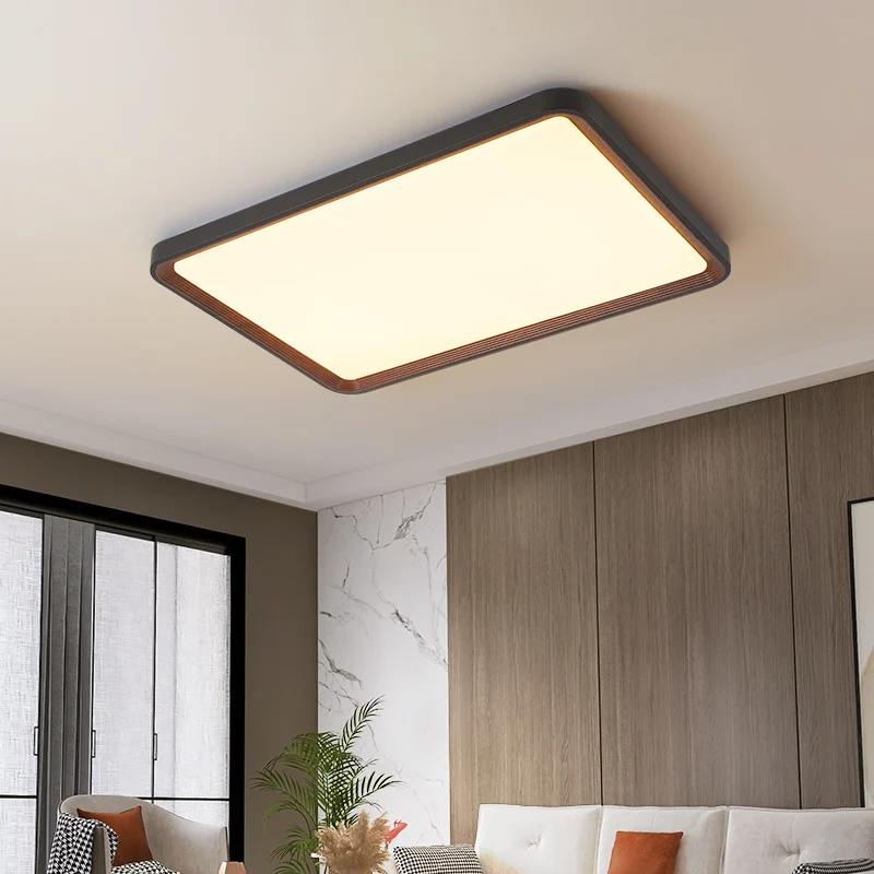 Black Walnut Living Room Ceiling Lights Simple Atmosphere Master Bedroom Ceiling Lamp Modern Rectangular Living Room Headlight
Black Walnut Living Room Ceiling Lights Simple Atmosphere Master Bedroom Ceiling Lamp Modern Rectangular Living Room Headlight