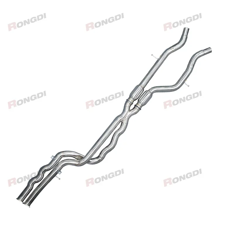 70MM Hot Sale High Performance Equal Length Mid- Pipe Exhaust Pipes for BMW M3 F80 M4 F82 Titanium Customize
70MM Hot Sale High Performance Equal Length Mid- Pipe Exhaust Pipes for BMW M3 F80 M4 F82 Titanium Customize