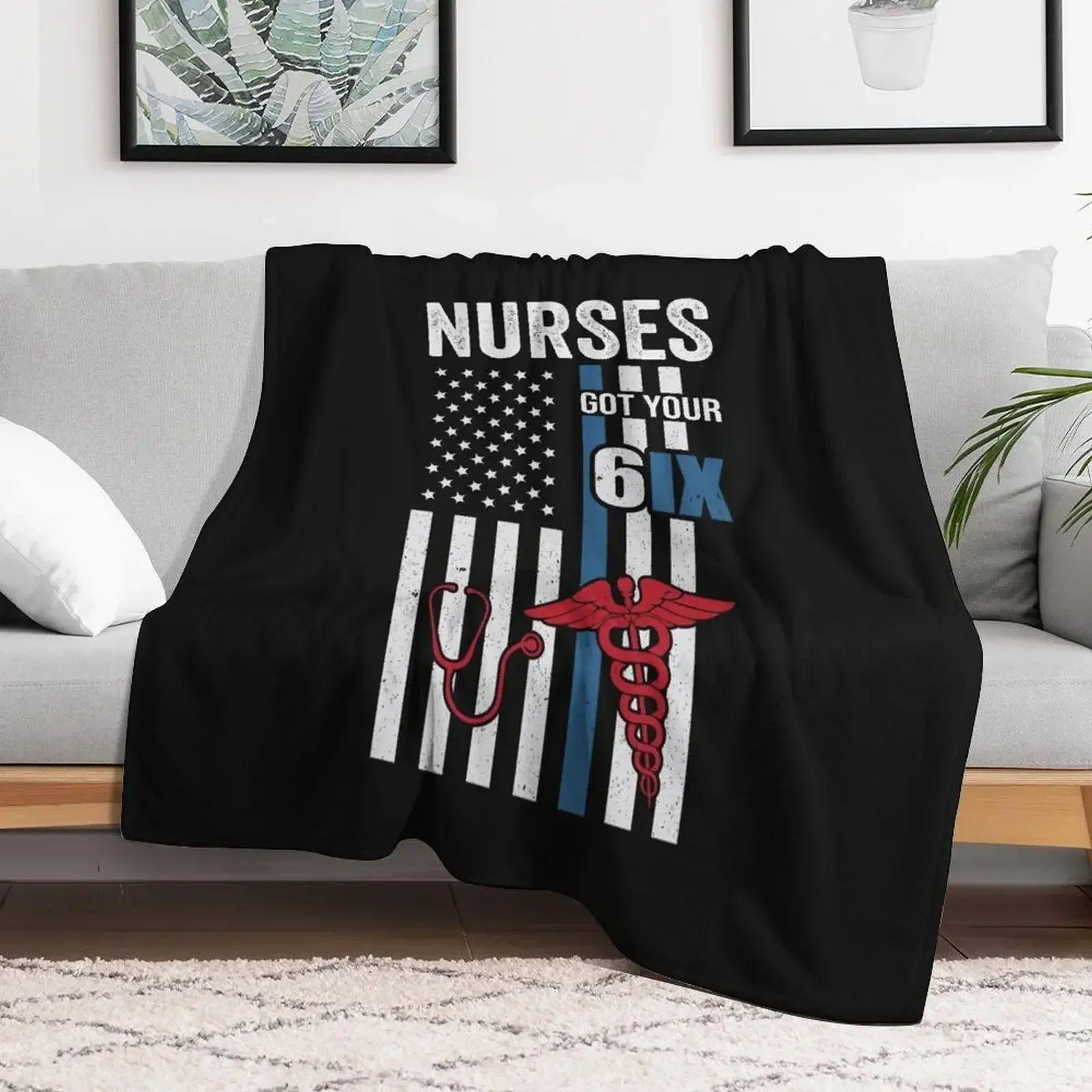 Nurses Got Your Six Nursing RN Nurse Gift Throw Blanket halloween Personalized Gift Blankets
Nurses Got Your Six Nursing RN Nurse Gift Throw Blanket halloween Personalized Gift Blankets
