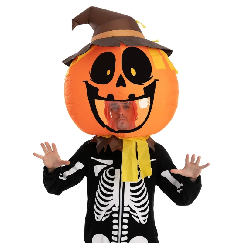 Simbok Halloween Pumpkin Ghost Inflatable Costume Cosplay Headgear Party Supplies Mask Funny Props Performance
Simbok Halloween Pumpkin Ghost Inflatable Costume Cosplay Headgear Party Supplies Mask Funny Props Performance