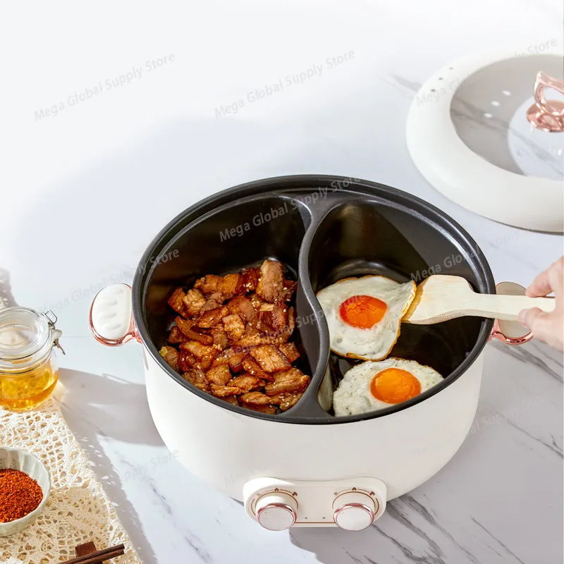 2000W Yuanyang Electric Hot Pot 7L Home Large Capacity Electric Wok 2 Gear Adjust Electric Cooking Pot Multifunction Pot
2000W Yuanyang Electric Hot Pot 7L Home Large Capacity Electric Wok 2 Gear Adjust Electric Cooking Pot Multifunction Pot