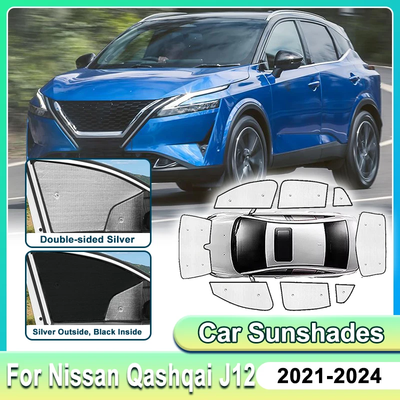 For Nissan Qashqai J12 Accesorios 2021 2022 2023 2024 Car Reflective Sunshade Heat Insulation Summer Sun Visor Cover Accessories
For Nissan Qashqai J12 Accesorios 2021 2022 2023 2024 Car Reflective Sunshade Heat Insulation Summer Sun Visor Cover Accessories