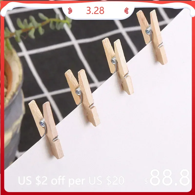 100pcs Mini 25mm Natural Wooden Clips Photo Clips Clothespin DIY Wedding Party Wooden Clip Clips Pegs Dropshipping
100pcs Mini 25mm Natural Wooden Clips Photo Clips Clothespin DIY Wedding Party Wooden Clip Clips Pegs Dropshipping