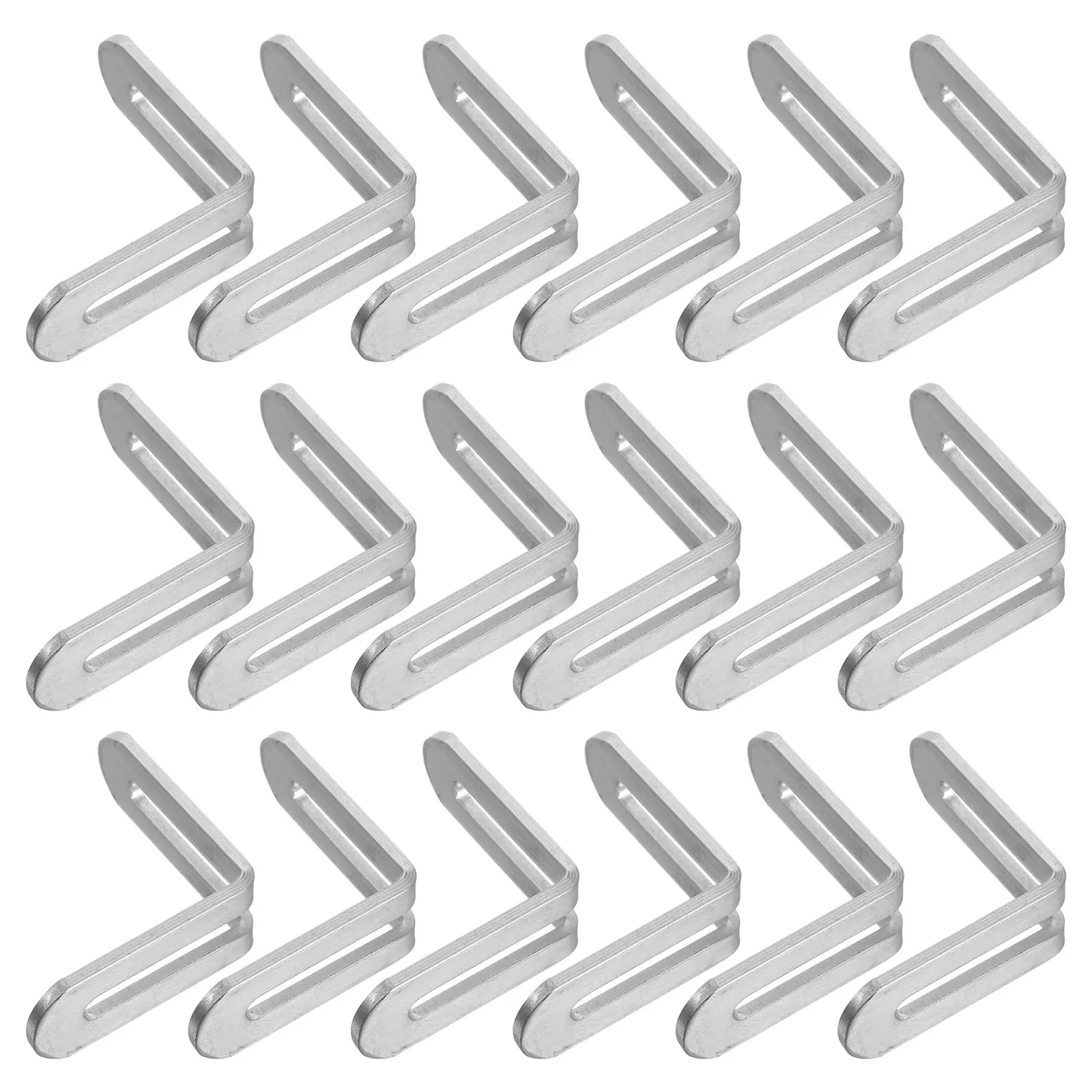 20Pcs L Shaped Brackets Furniture Connectors Adjustable Stainless Steel Slotted Corner Braces for Wood Cabinets
20Pcs L Shaped Brackets Furniture Connectors Adjustable Stainless Steel Slotted Corner Braces for Wood Cabinets