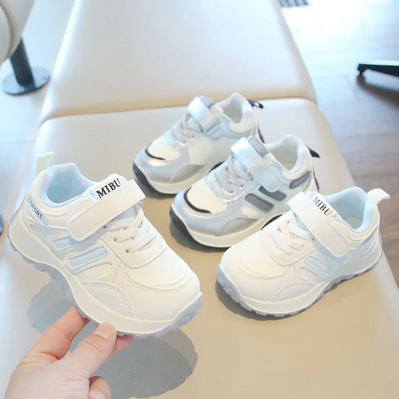 Children's Sports Shoes Boys and Girls Casual White Sports Shoes Soft Sole Non-Slip Running Breathable Outdoor kids Shoes
Children's Sports Shoes Boys and Girls Casual White Sports Shoes Soft Sole Non-Slip Running Breathable Outdoor kids Shoes