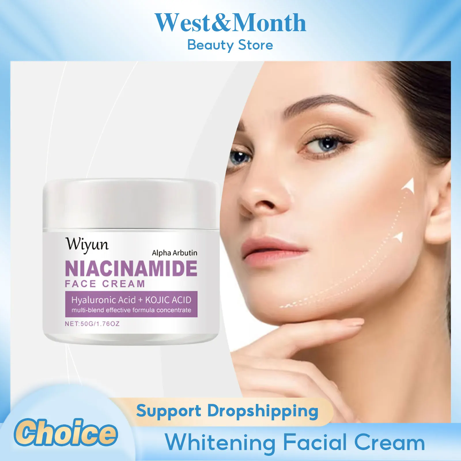 Niacinamide Face Cream Anti Melanin Fade Dark Spots Reduce Pigmentation Relieving Dryness Smoothing Moisturizing Whitening Cream
Niacinamide Face Cream Anti Melanin Fade Dark Spots Reduce Pigmentation Relieving Dryness Smoothing Moisturizing Whitening Cream