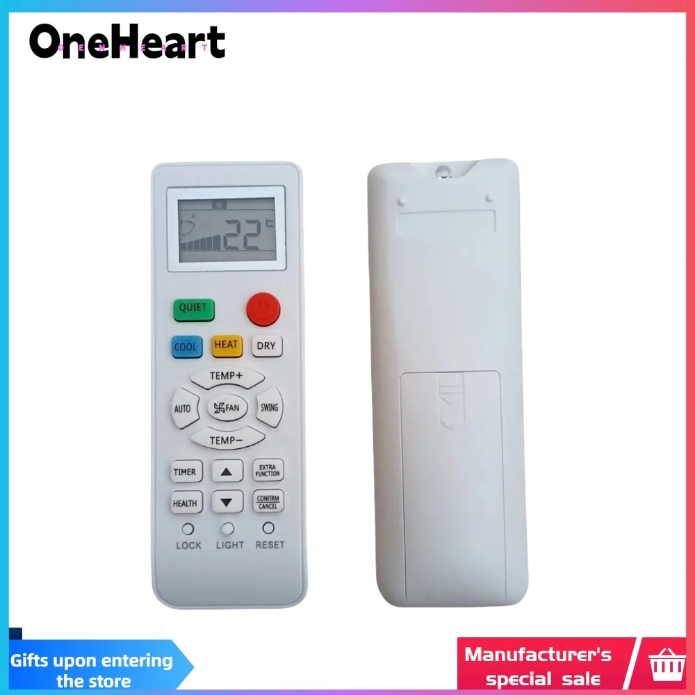 Remote Control for Haier YL-HD04 0010401511E YR-HD01 YR-HD06 YL-HD02 YR-HD05 KTHE002 Air Conditioner Conditioning Controller
Remote Control for Haier YL-HD04 0010401511E YR-HD01 YR-HD06 YL-HD02 YR-HD05 KTHE002 Air Conditioner Conditioning Controller