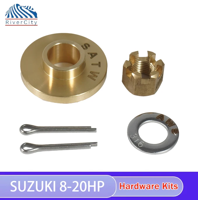 Outboard Propeller boat marine Hardware Kits Thrust Washer / Spacer / Nut / Cotter Pin for Suzuki 8HP 9.9HP DF15HP DT15HP DF20HP
Outboard Propeller boat marine Hardware Kits Thrust Washer / Spacer / Nut / Cotter Pin for Suzuki 8HP 9.9HP DF15HP DT15HP DF20HP
