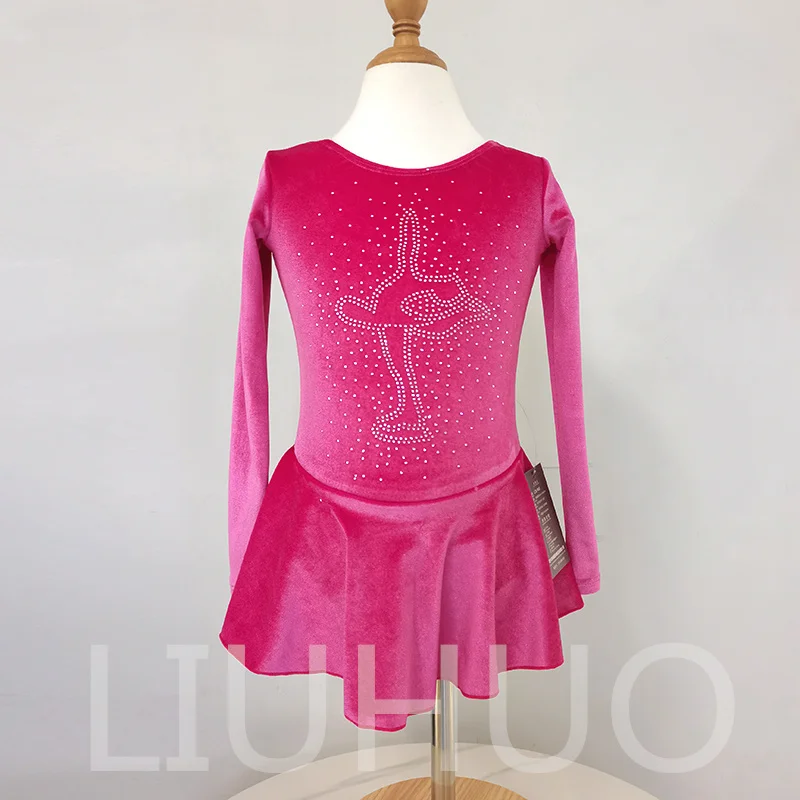LIUHUO Ice Figure Skating Dress Girls Women Pink Velvet Competition Wholesale
LIUHUO Ice Figure Skating Dress Girls Women Pink Velvet Competition Wholesale