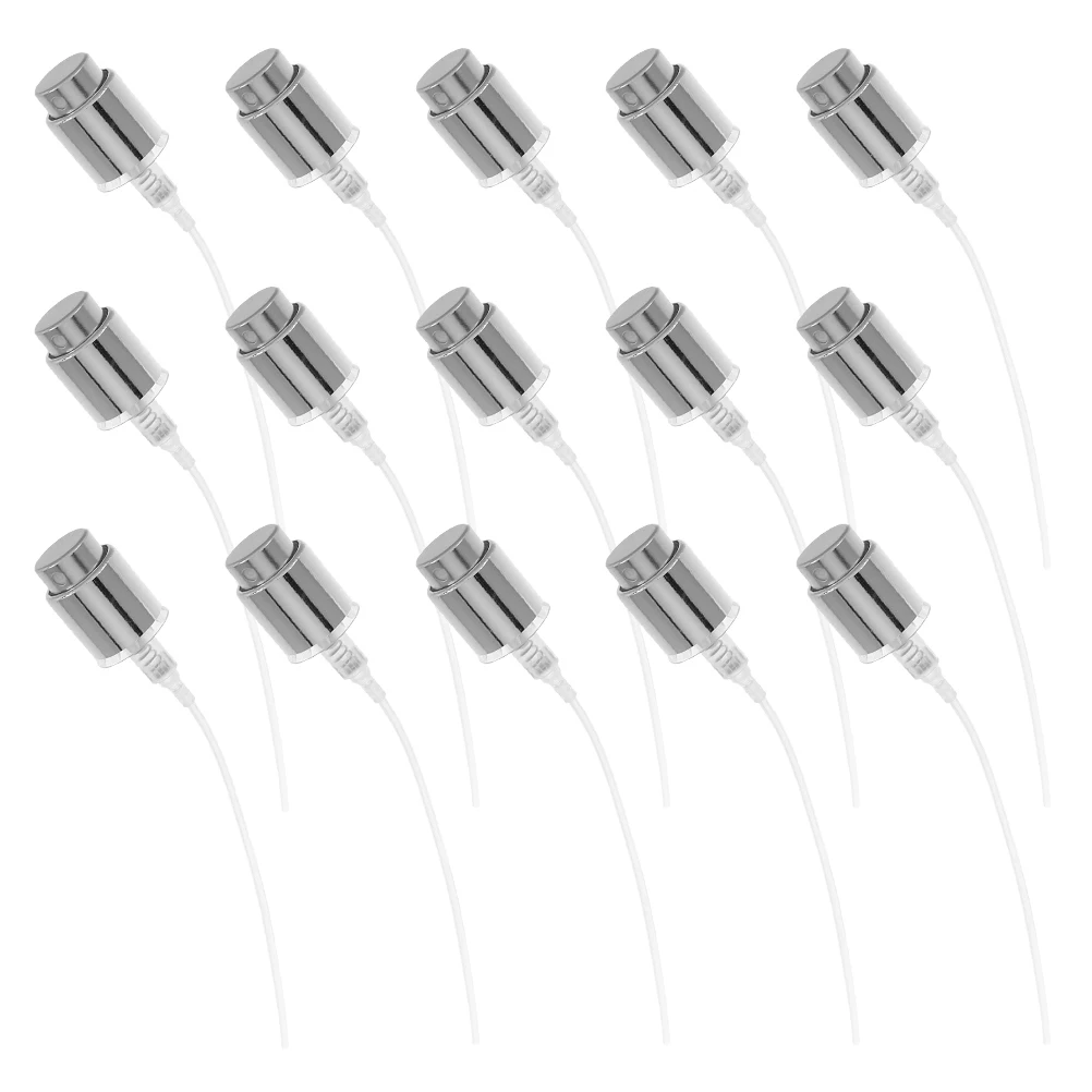 15pcs Silver Plastic Sprayer Replacement Perfume Pump Sprayer Spray Pump Head for Perfume Bottle DIY Accessories
15pcs Silver Plastic Sprayer Replacement Perfume Pump Sprayer Spray Pump Head for Perfume Bottle DIY Accessories