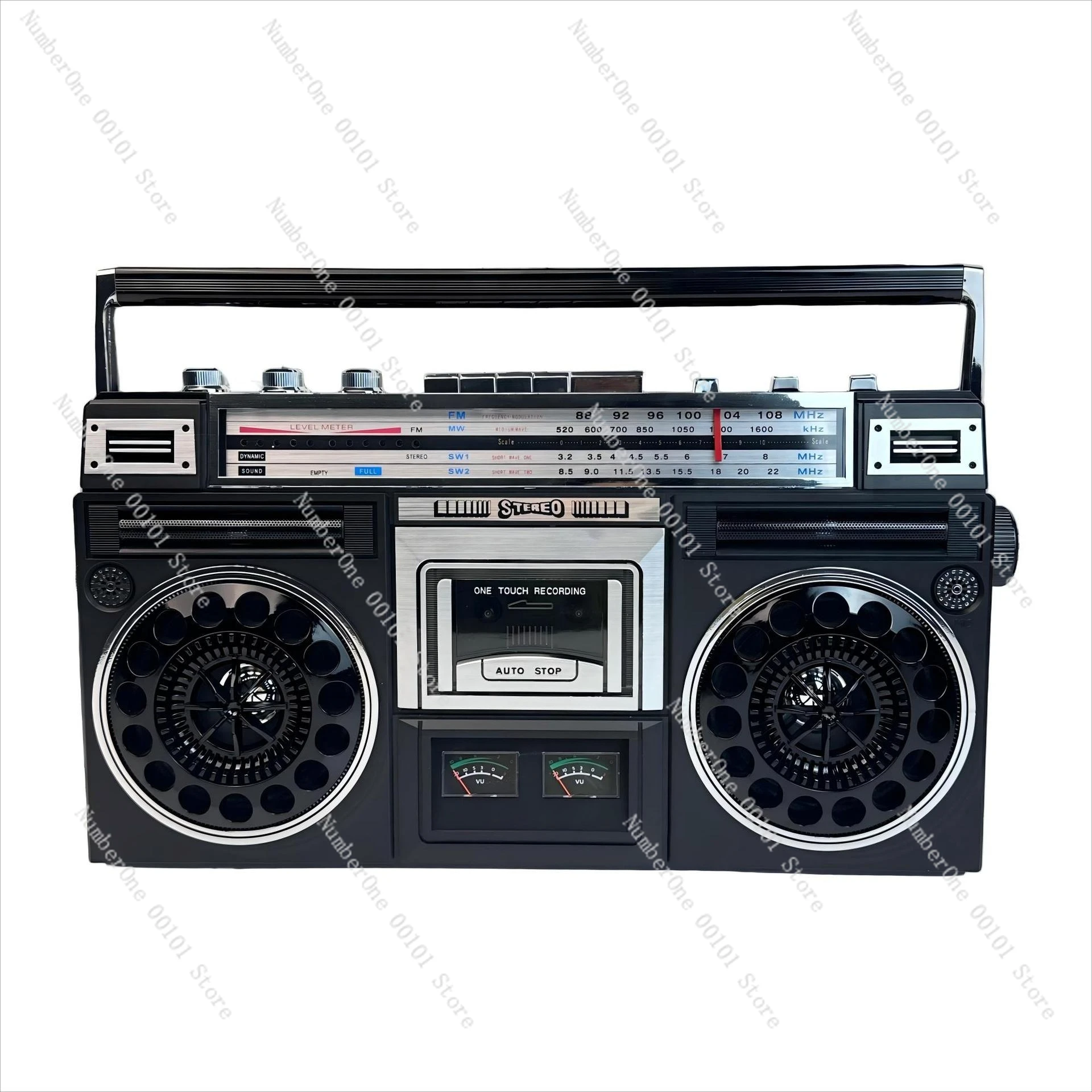 Retro tape drive nostalgic stereo recorder FM Bluetooth audio FM full band outdoor
Retro tape drive nostalgic stereo recorder FM Bluetooth audio FM full band outdoor