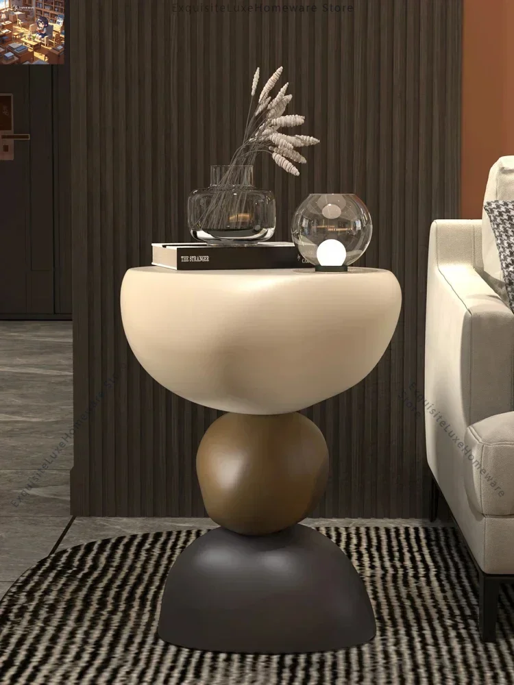 CX213EI Nordic small side table, minimalist modern small coffee table, corner table, high-end creamy home decoration furniture
CX213EI Nordic small side table, minimalist modern small coffee table, corner table, high-end creamy home decoration furniture