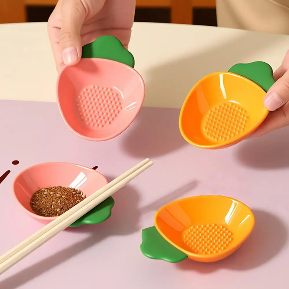 Ceramic Ginger Garlic Grater Dish Dipping Sauce Bowl 2-in-1 Mincer for Ginger Garlic Wasabi Dishwasher Safe Cute Carrot Shaped S
Ceramic Ginger Garlic Grater Dish Dipping Sauce Bowl 2-in-1 Mincer for Ginger Garlic Wasabi Dishwasher Safe Cute Carrot Shaped S