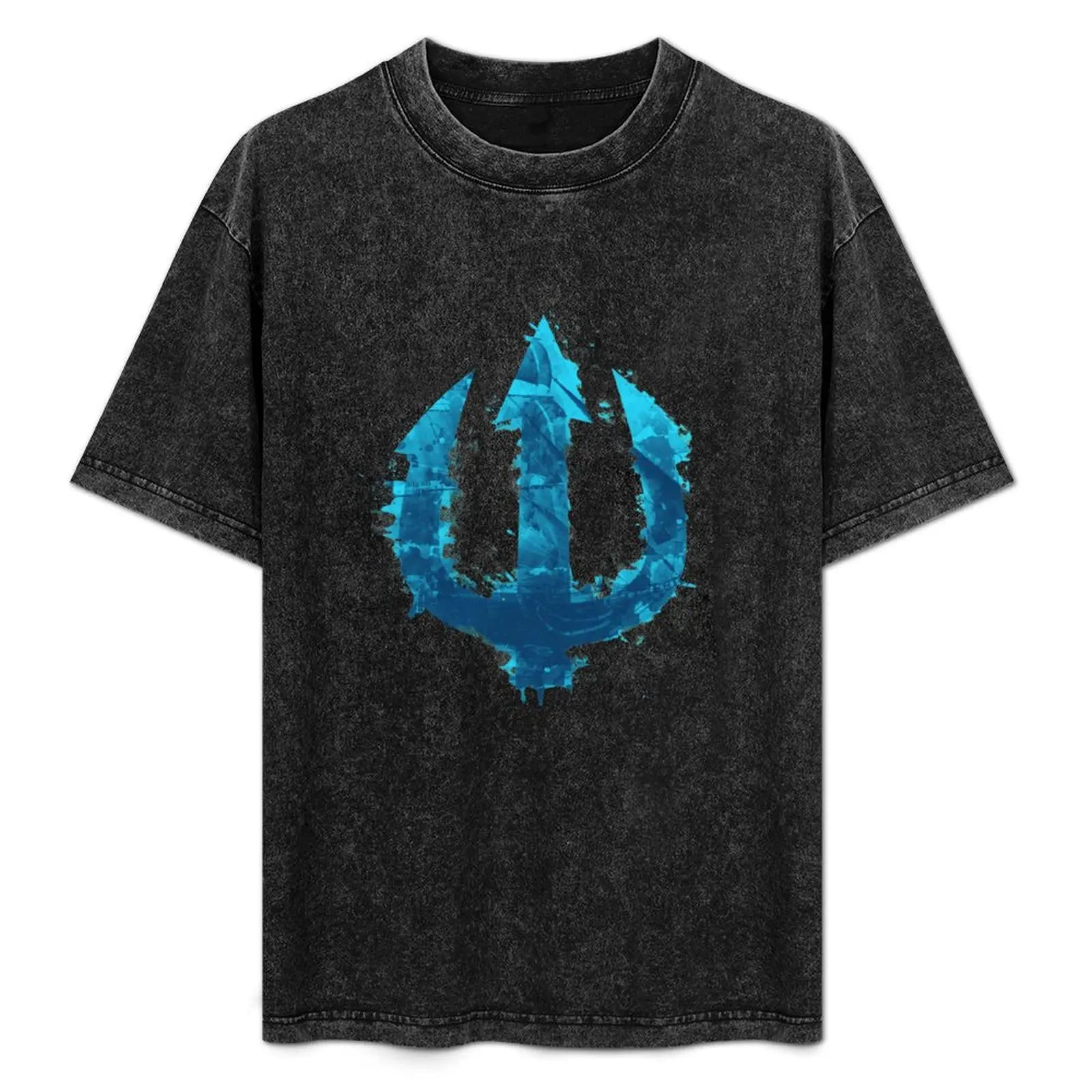 Aqua Trident T-Shirt Gym Exercise Short Sleeve T-Shirt
Aqua Trident T-Shirt Gym Exercise Short Sleeve T-Shirt