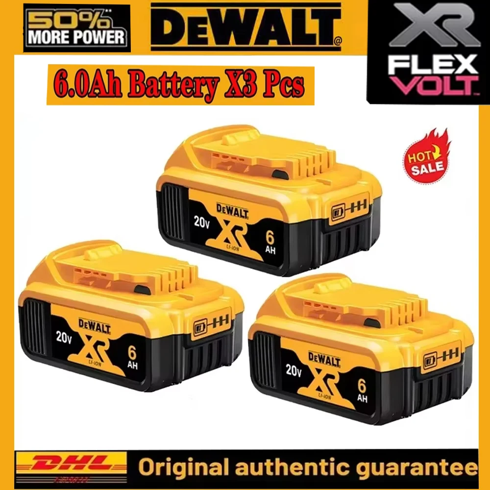 100% High Rate Genuine Dewalt 20V Battery, Dewalt DCB200 Power Tool Battery2AH 5AH 6AH Rechargeable Lithium Ion Battery
100% High Rate Genuine Dewalt 20V Battery, Dewalt DCB200 Power Tool Battery2AH 5AH 6AH Rechargeable Lithium Ion Battery