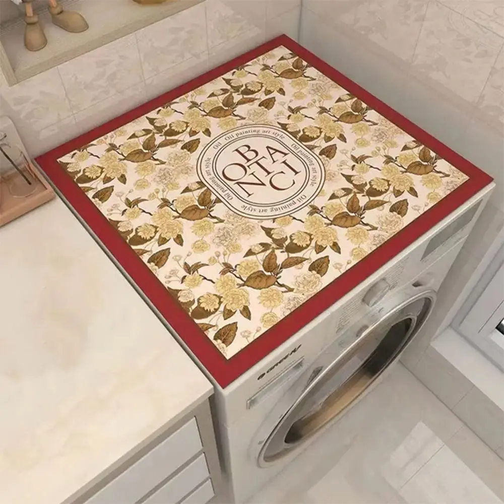 Printed Washing Machine Dust Cover Absorbent Dirt Resistant Fridge Top Mat Scrubbable Multi-functional Floor Mat Bathroom
Printed Washing Machine Dust Cover Absorbent Dirt Resistant Fridge Top Mat Scrubbable Multi-functional Floor Mat Bathroom