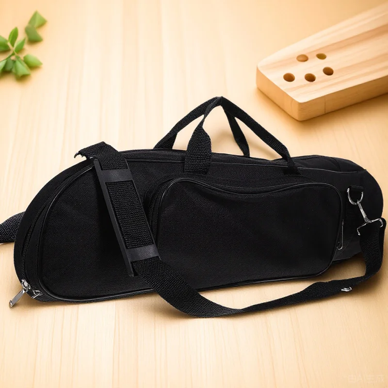 Portable Black Trumpet Carrying Case Shockproof Oxford Cloth Bag Reinforced Handles Water Resistant with Small Accessories
Portable Black Trumpet Carrying Case Shockproof Oxford Cloth Bag Reinforced Handles Water Resistant with Small Accessories