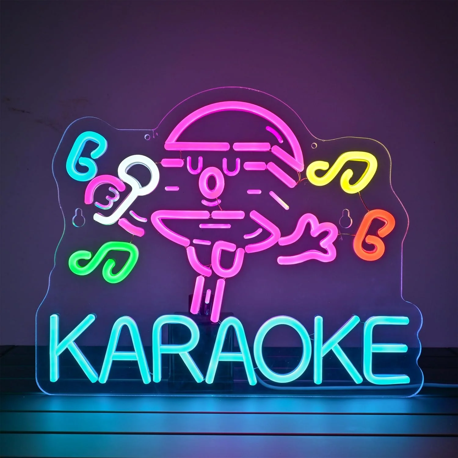 Karaoke Microphone Neon Sign USB Dimmable Multi Color Neon Light LED for KTV Private Singing Booth Game Room Men Cave Wall Decor
Karaoke Microphone Neon Sign USB Dimmable Multi Color Neon Light LED for KTV Private Singing Booth Game Room Men Cave Wall Decor