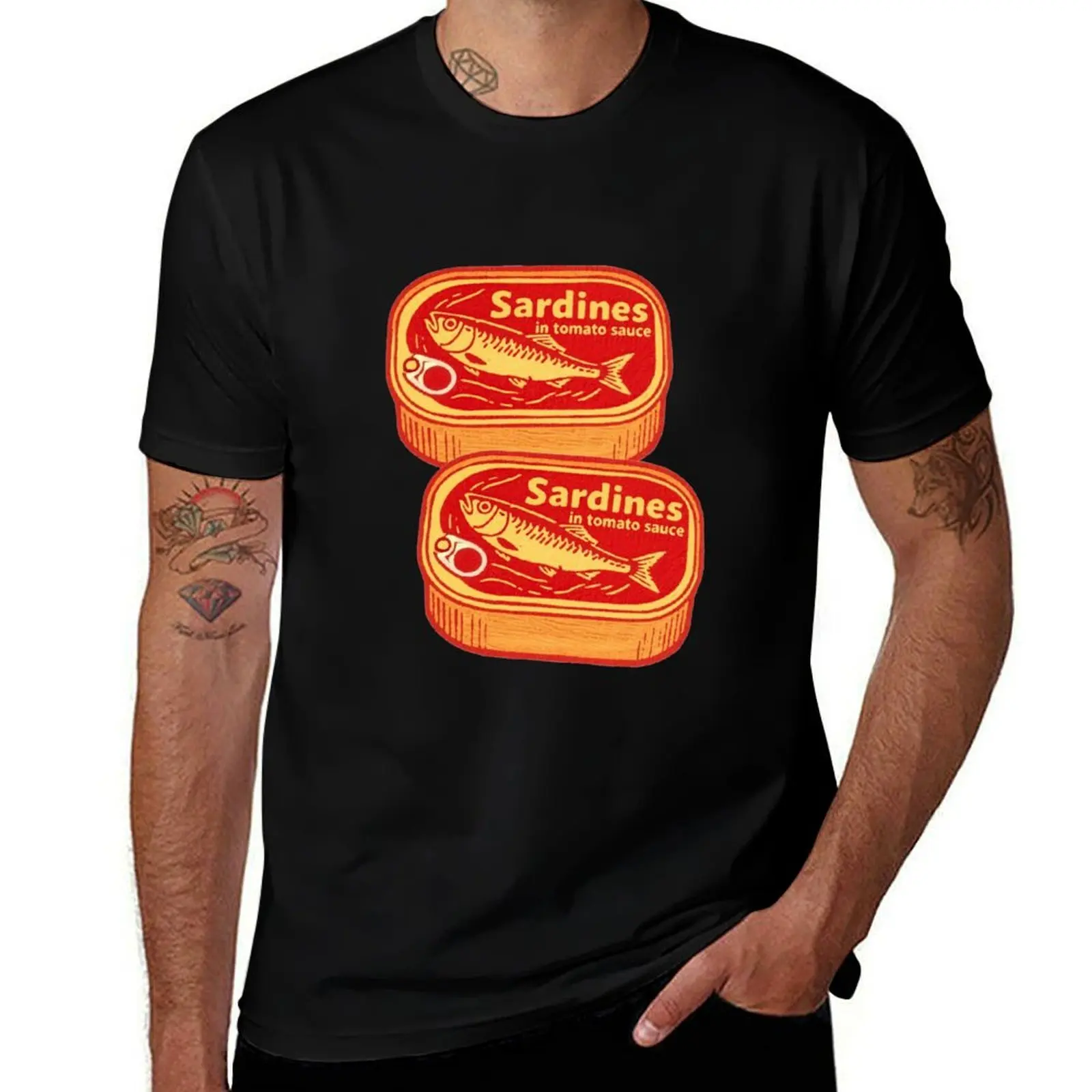 Canned Sardines T-Shirt funny shirt cotton vintage clothes custom t shirt man t shirt clothing for men
Canned Sardines T-Shirt funny shirt cotton vintage clothes custom t shirt man t shirt clothing for men