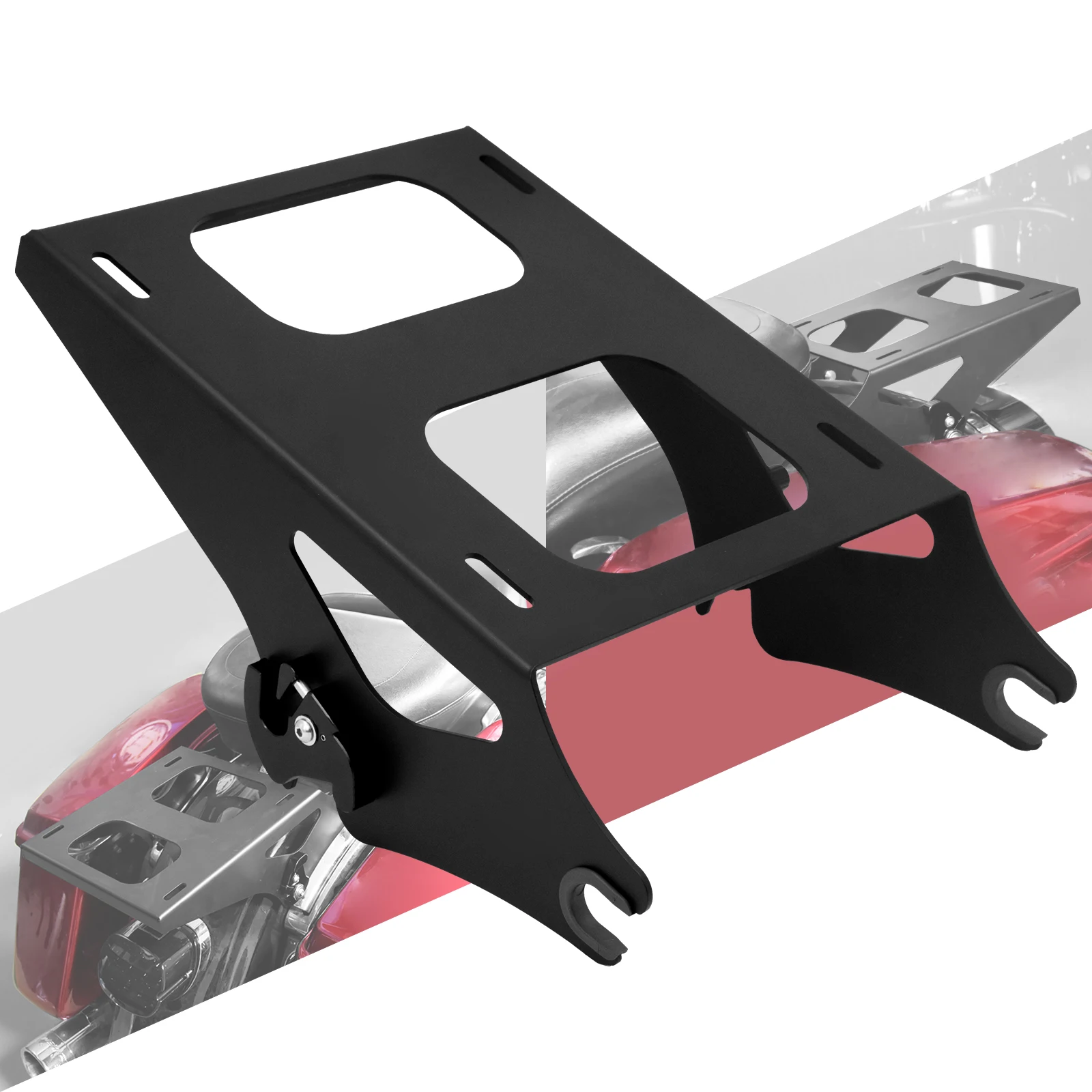 Detachable Black Two Up Tour Pack Luggage Rack Fit For Harley For Road Glide 2014-2022 For Street Glide
Detachable Black Two Up Tour Pack Luggage Rack Fit For Harley For Road Glide 2014-2022 For Street Glide
