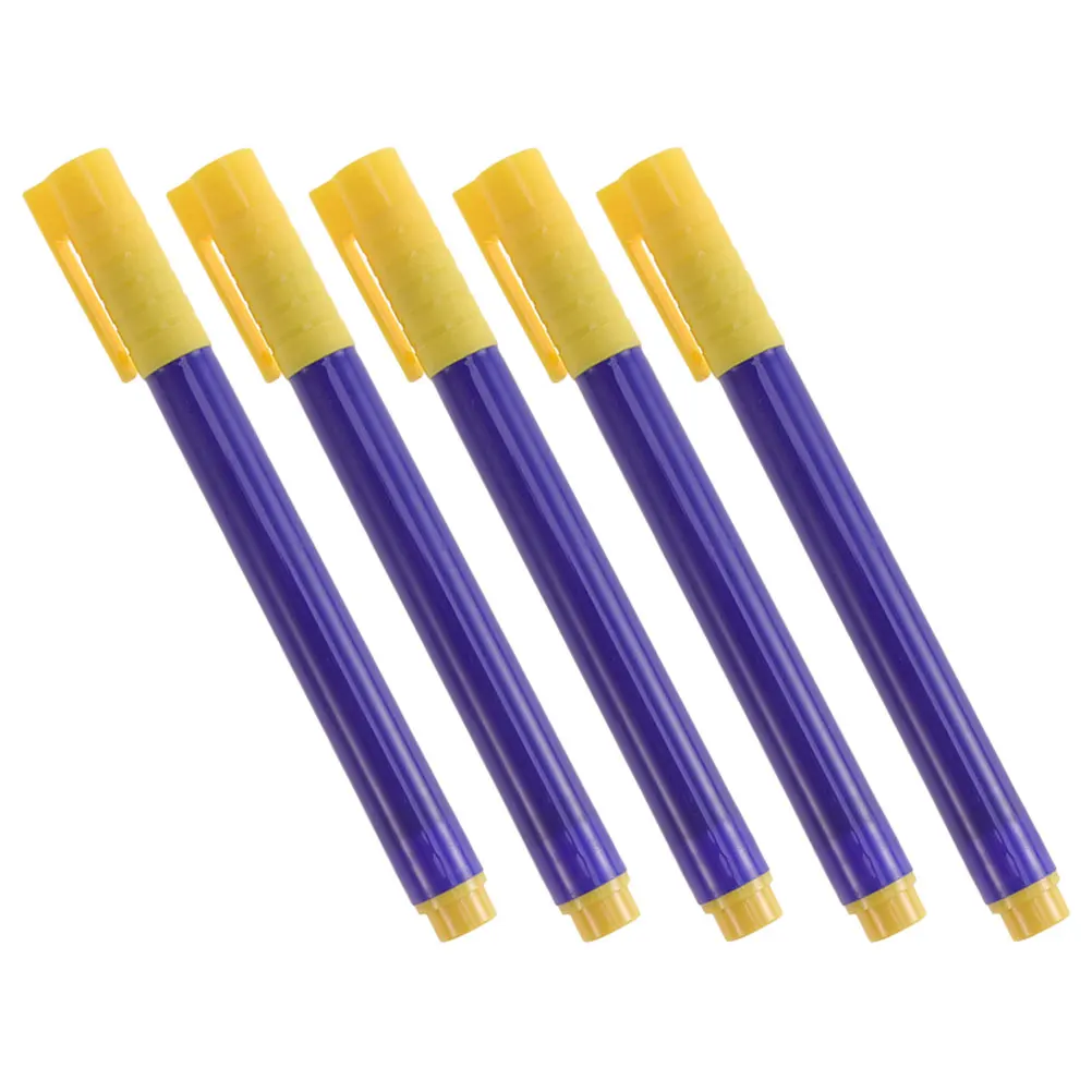 5 Pcs Water-based Money Pen Fake Bill Checker Currency Verification Marker Recognizer Tester Pp Plastic
5 Pcs Water-based Money Pen Fake Bill Checker Currency Verification Marker Recognizer Tester Pp Plastic