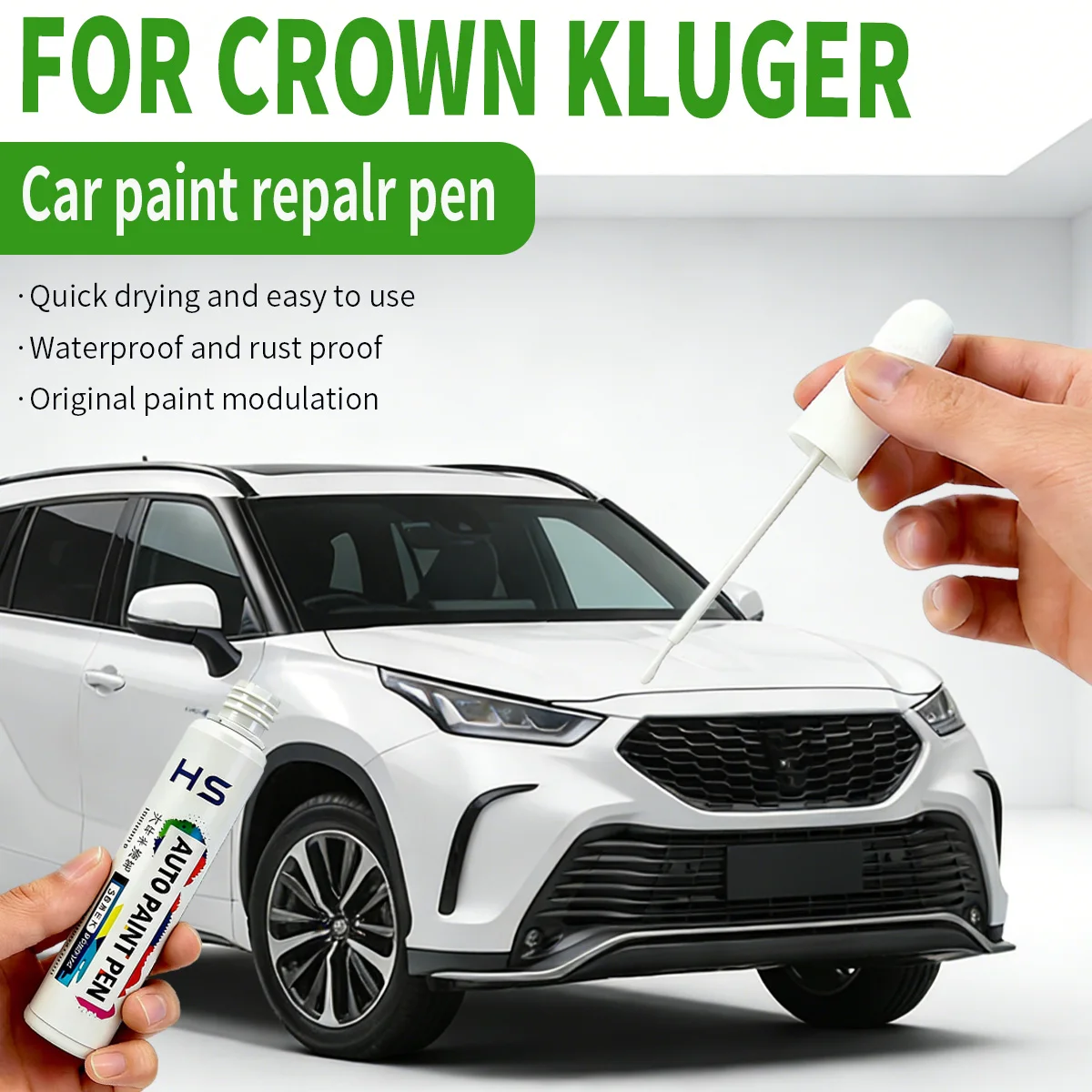 Ручка-корректор для удаления царапин и ремонта краски Toyota Crown Kluger 2021-2025: Saturn Blue 8X8, Platinum White 089, Black 209, Paris Red
Ручка-корректор для удаления царапин и ремонта краски Toyota Crown Kluger 2021-2025: Saturn Blue 8X8, Platinum White 089, Black 209, Paris Red