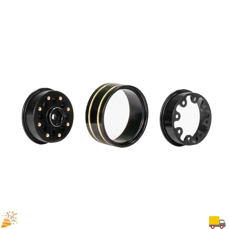 1 комплект запасных частей, аксессуары для Traxxas 1/18 TRX4M Land Rover 1,2-дюймовые латунные колеса из черного золота 1/24 SCX24 FMS
1 комплект запасных частей, аксессуары для Traxxas 1/18 TRX4M Land Rover 1,2-дюймовые латунные колеса из черного золота 1/24 SCX24 FMS