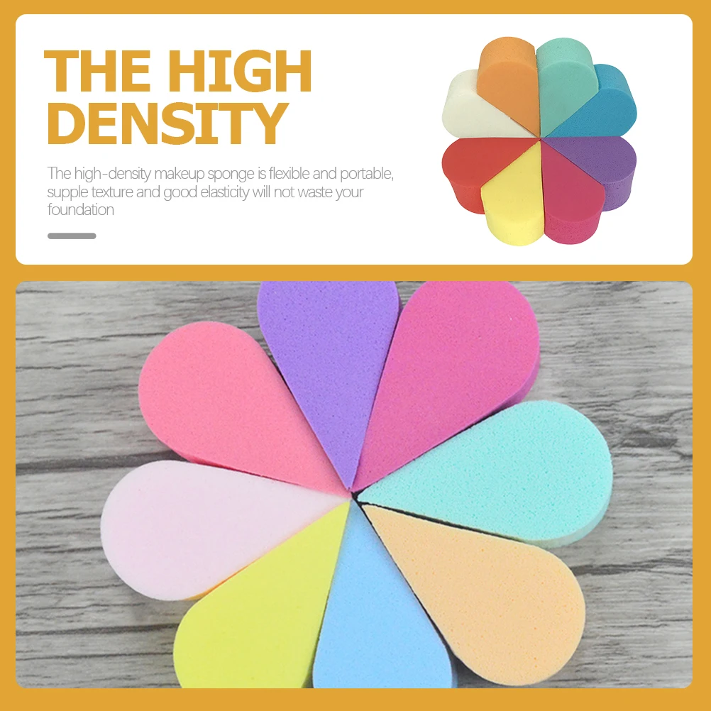 16 Pcs Double Sided Beauty Sponge for Foundation Powder Makeup Sponges High Resilience Elastic Cushion Practical
16 Pcs Double Sided Beauty Sponge for Foundation Powder Makeup Sponges High Resilience Elastic Cushion Practical
