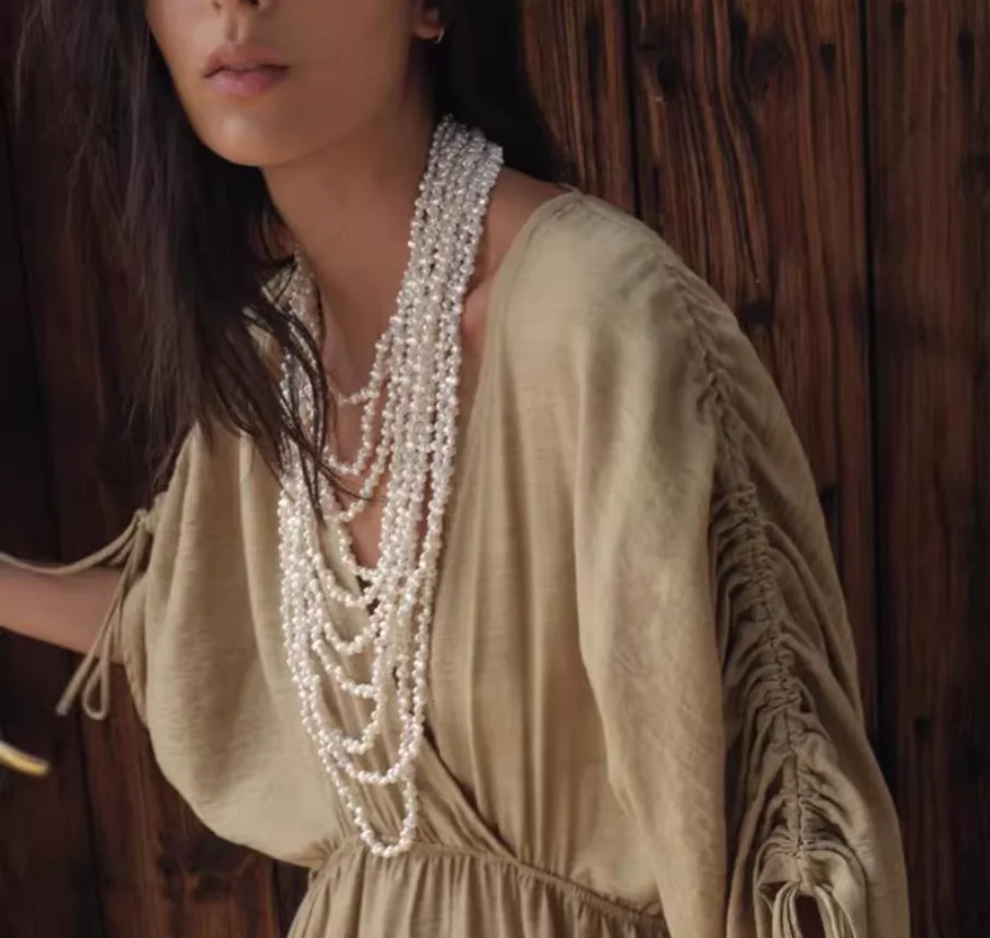 Ожерелье ручной работы из бисера в богемном национальном стиле с многослойным темпераментом
Ожерелье ручной работы из бисера в богемном национальном стиле с многослойным темпераментом