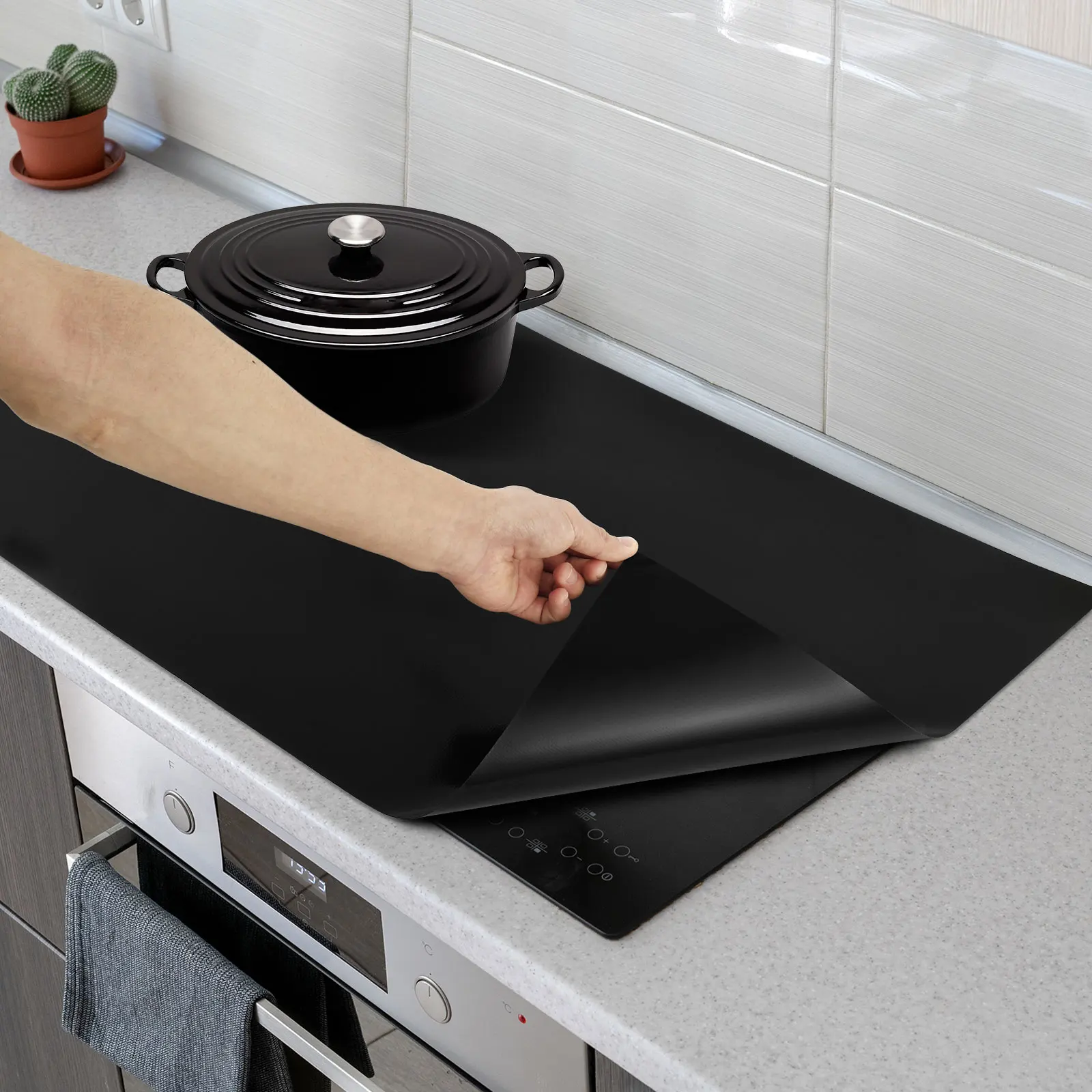 New Silicone Induction Cooktop Mat Non Slip Electric Stove Cover Pad Protector Cooking Kitchen Accessories JJ0083
New Silicone Induction Cooktop Mat Non Slip Electric Stove Cover Pad Protector Cooking Kitchen Accessories JJ0083